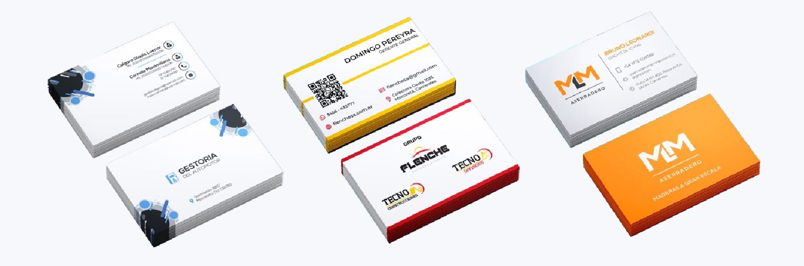 Diseño de tarjetas de presentación por Forge Web